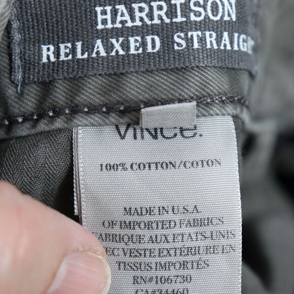 Vince Harrison Relaxed Straight Pants size 34 - Picture 5 of 6